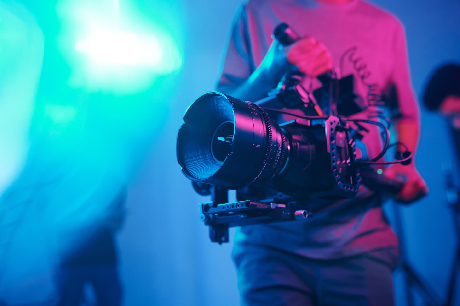 Matériel professionnel de l'équipe vidéaste RM Booth, mariages et événements corporate à Bruxelles et en Wallonie